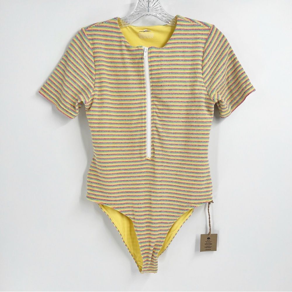 Toast Swim Ribbed Surf Swimsuit - Picture 3 of 6